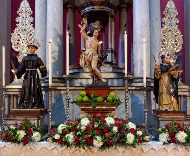 GÁLDAR FESTEJA A SAN SEBASTIÁN