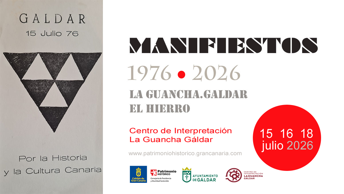CONMEMORAN EL 50 ANIVERSARIO DEL MANIFIESTO DE LA GUANCHA CON JORNADAS SOBRE EL PATRIMONIO