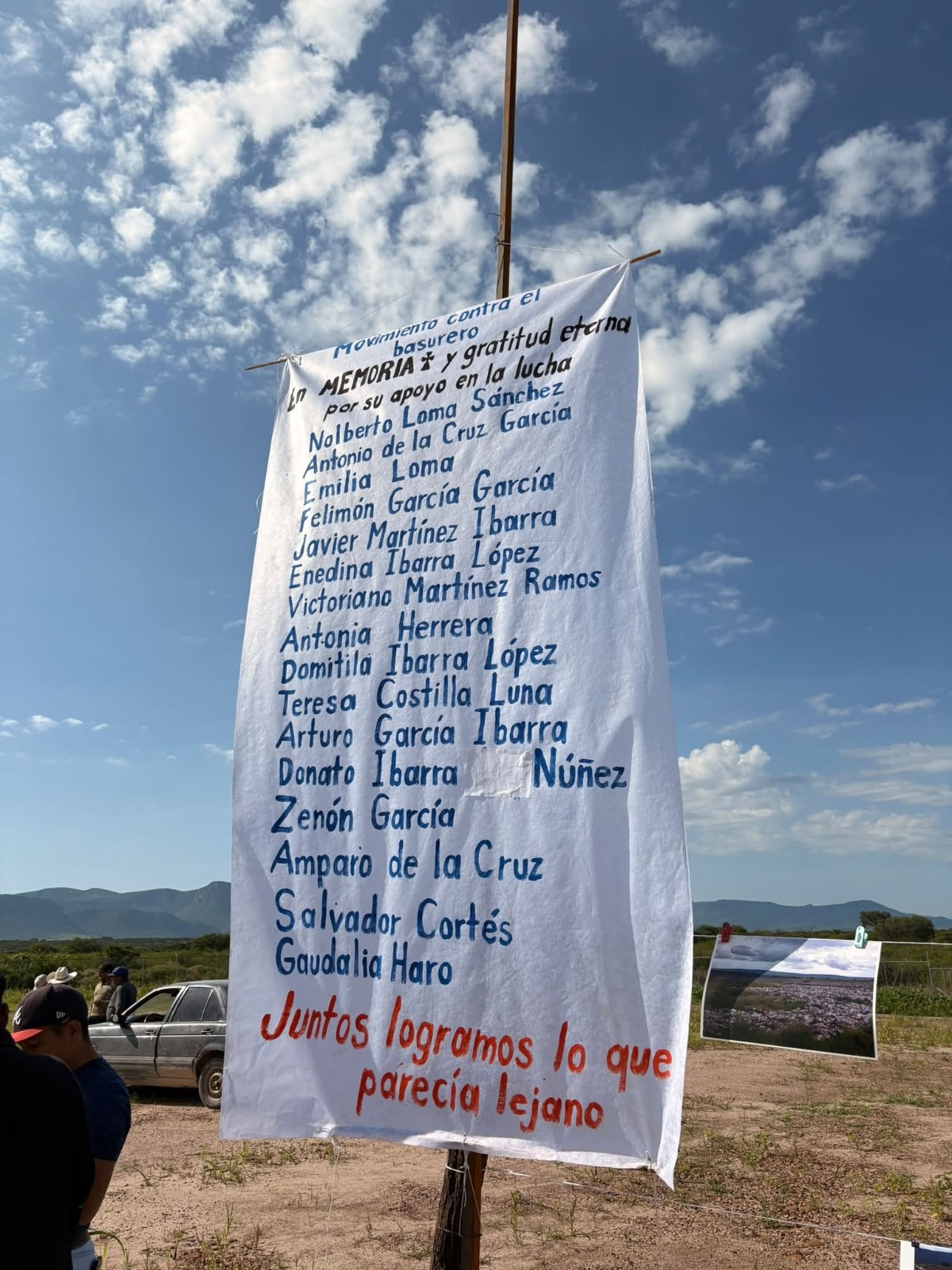 SESIONA CABILDO DE TLALTENANGO EN EL ANTIGUO RELLENO SANITARIO DE CICACALCO
