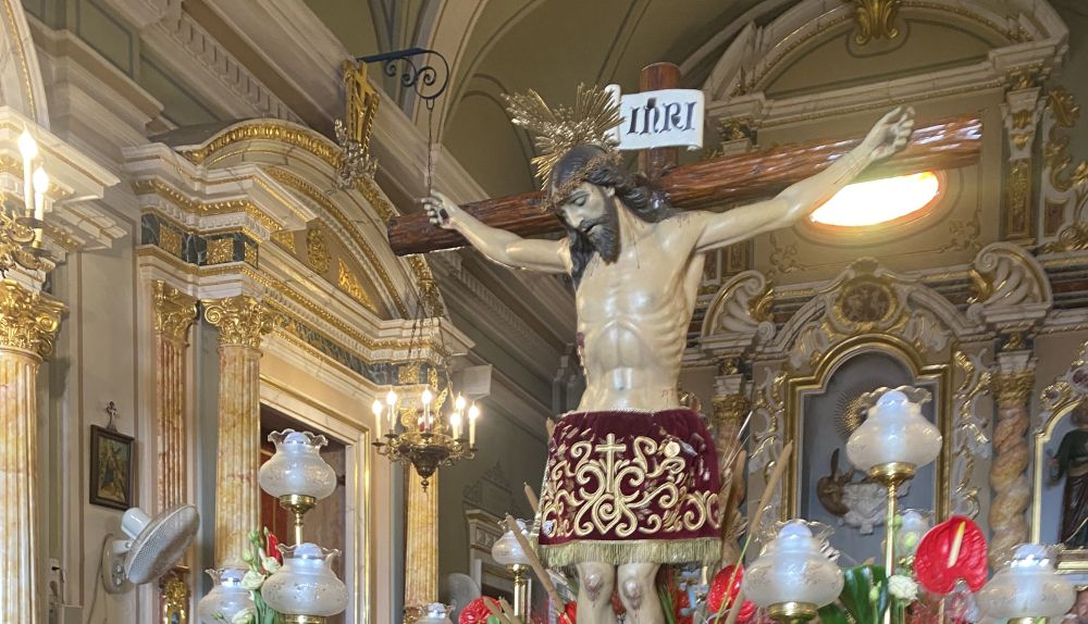 CINCUENTA ANIVERSARIO DE LA ROMERÍA POR LAS AGUA DE LA ALBUFERA DEL SANTÍSIMO CRISTO DE LA SALUD