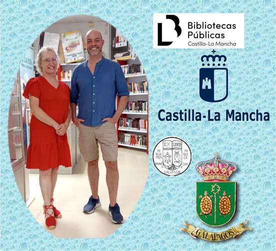 VISITA DEL JEFE DE SECCIÓN DEL LIBRO, ARCHIVOS Y BIBLIOTECAS DE LA DELEGACIÓN DE LA CONSEJERÍA DE CULTURA DE LA JCCM EN GUADALAJARA, ÁNGEL ARGÜELLO.