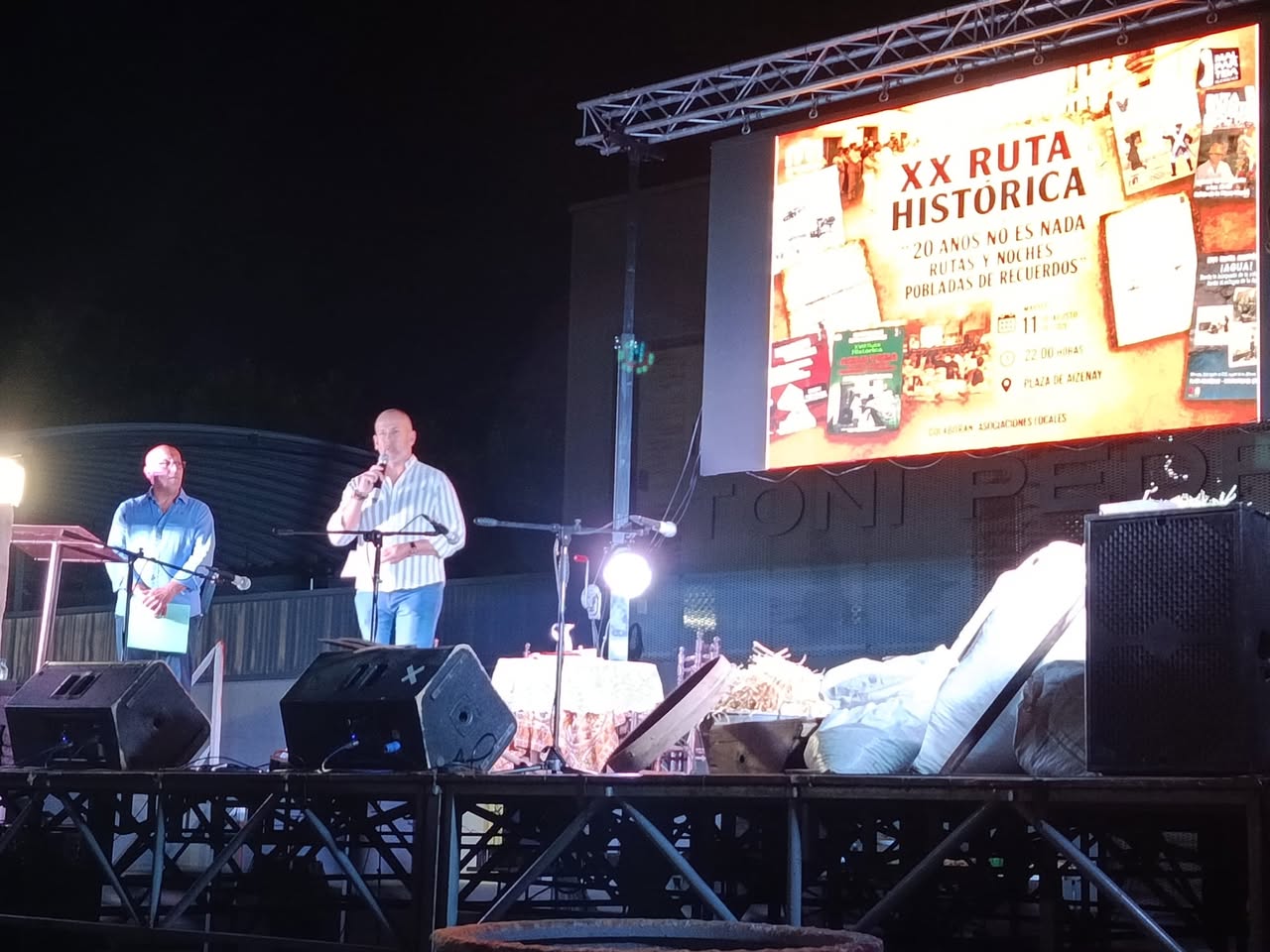 20 AÑOS NO ES NADA. RUTAS Y NOCHES POBLADAS DE RECUERDOS