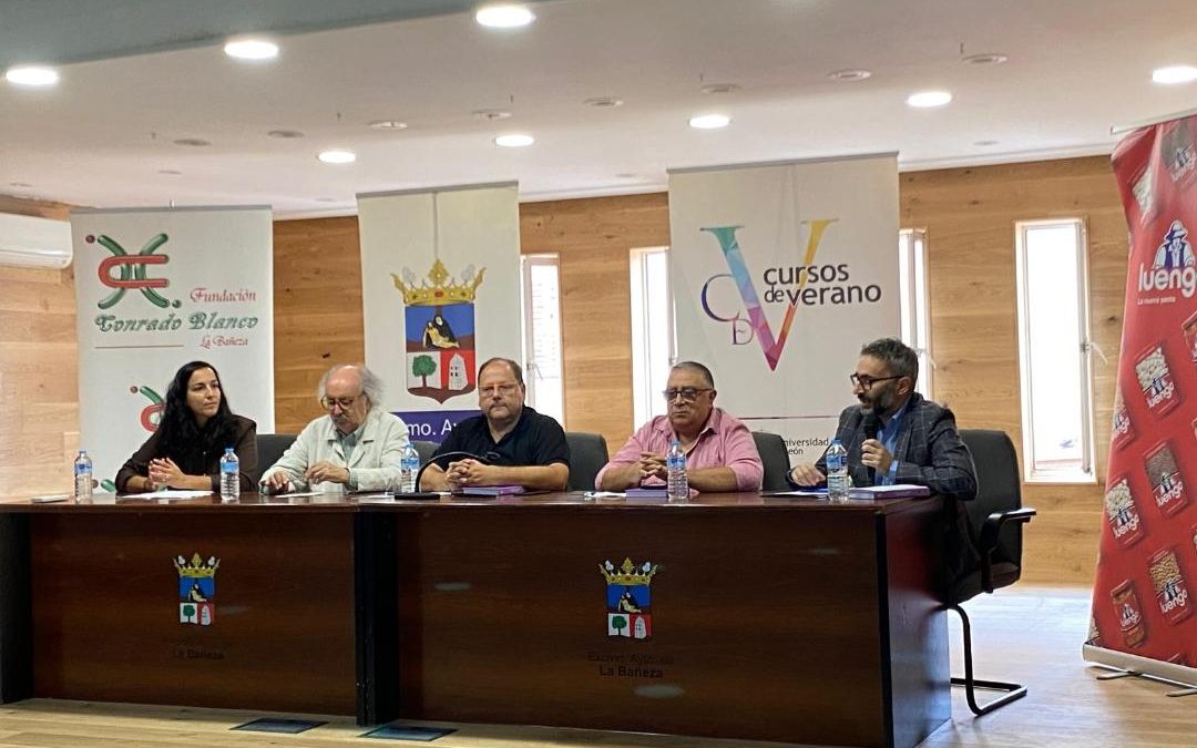 EL CURSO «ANTONIO COLINAS Y EL ESPACIO: OTRAS MIRADAS» REÚNE A ESPECIALISTAS, POETAS Y PARTICIPANTES EN LA BAÑEZA