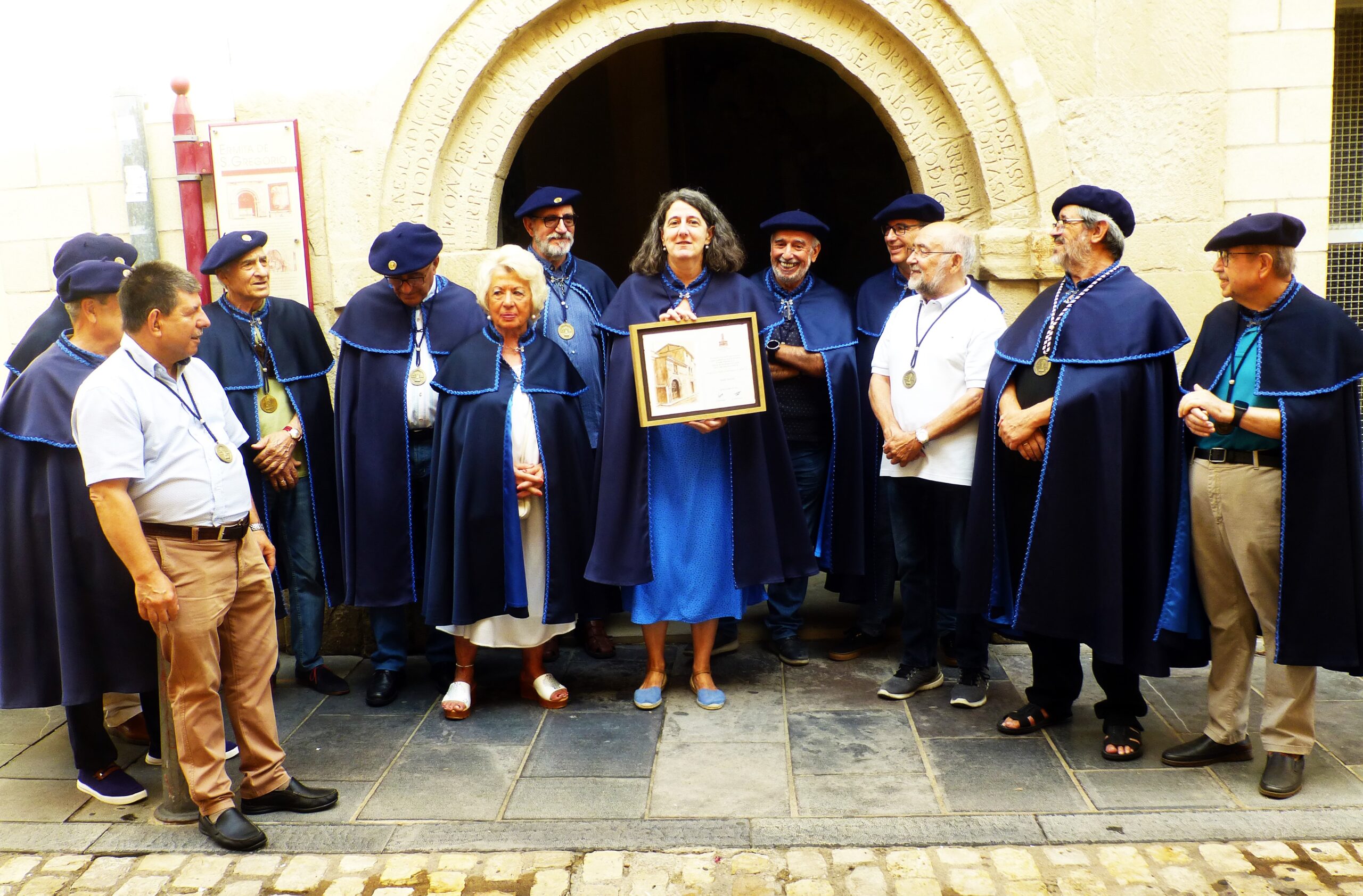 NOMBRADA “AMIGA DE LA COFRADÍA DE SAN GREGORIO” DE LOGROÑO