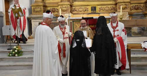 INVESTIDOS NUEVOS MIEMBROS DEL CABILDO DE CABALLEROS DE CUENCA