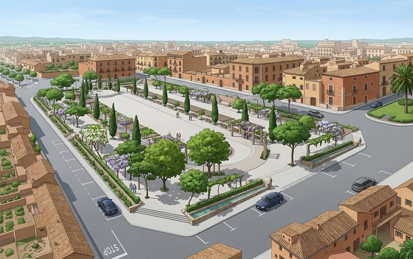 PROYECTO DE REACONDICIONAMIENTO DE LA PLAZA MALLORCA.