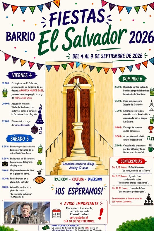 CONFERENCIA EN EL INSTITUTO MARIANO QUINTANILLA DE SEGOVIA