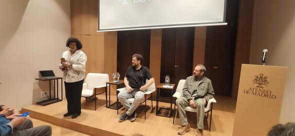 HABLANDO DE JUANA DE CASTILLA EN EL ATENEO DE MADRID