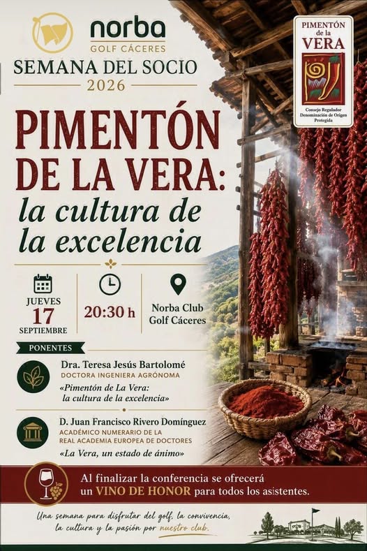CONFERENCIA SOBRE EL PIMENTÓN