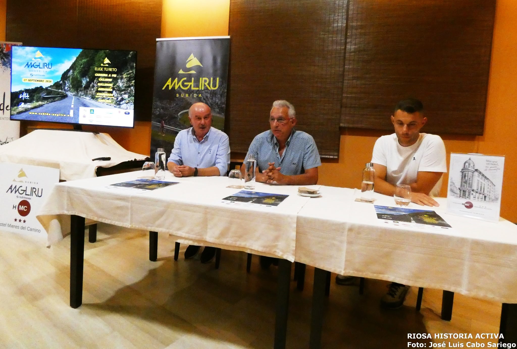 PRESENTACIÓN DE LA XXIII EDICIÓN DE LA CARRERA SUBIDA AL ANGLIRU (RIOSA)