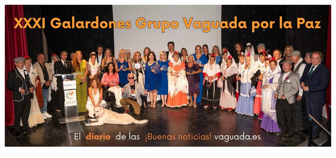 EL DIARIO DE LAS BUENAS NOTICIAS CELEBRA SUS XXXI GALARDONES GRUPO VAGUADA 2026 CON 18 PORTADORES DE PAZ EN CASA DE VACAS