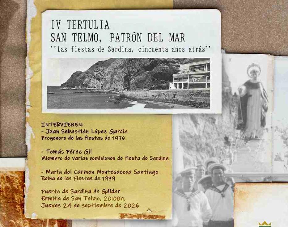 SARDINA CELEBRA LA TERTULIA SAN TELMO PATRÓN DEL MAR