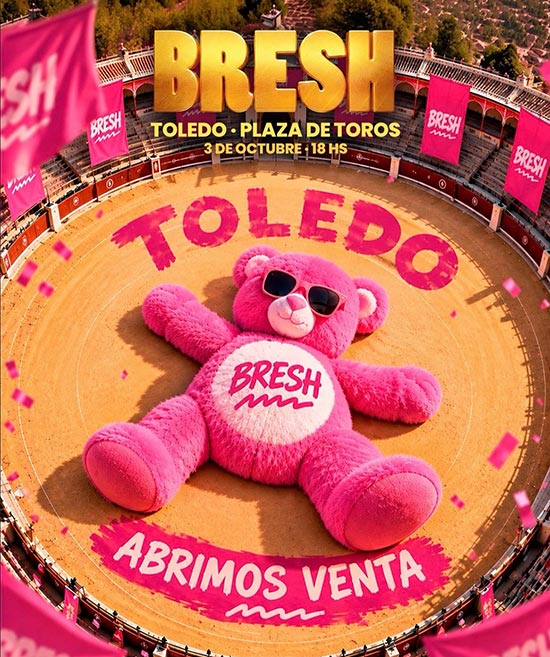 BRESH TOLEDO ,LA FIESTA MÁS LINDA DEL MUNDO