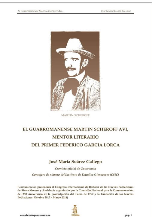 ASPECTOS BIOGRÁFICOS DEL GUARROMANENSE MARTÍN SHEROFF AVI