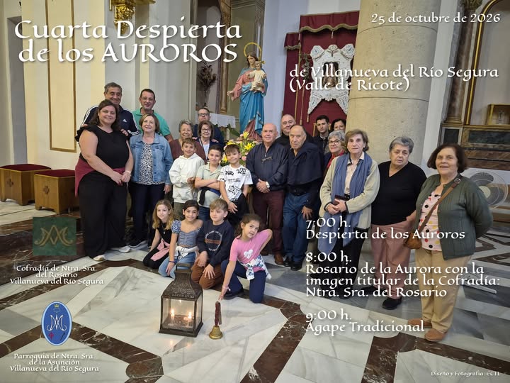 SE ACERCA EL FINAL DE LOS FESTEJOS DEL MES DE LA AURORA