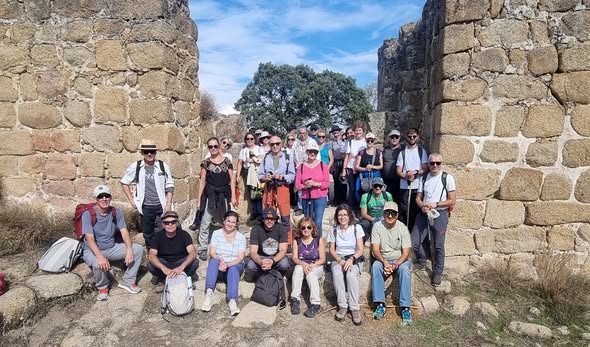 LOS AMIGOS DEL MUSEO DE ÁVILA VISITAN LA CIUDAD DE VASCOS Y EL DOMEN DE AZUTÁN EN LAS INMEDIACIONES DE LOS MONTES DE TOLEDO.