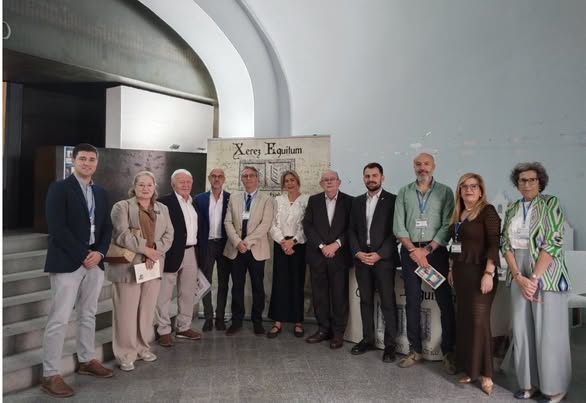 AYER SÁBADO EN LAS IX JORNADAS DE HISTORIA DE JEREZ DE LOS CABALLEROS.