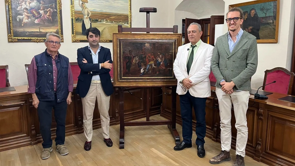 BUJALANCE SE REENCUENTRA CON EL LEGADO DE ANTONIO PALOMINO A TRAVÉS DE UNA OBRA INÉDITA PRESENTADA EN SU TIERRA NATAL