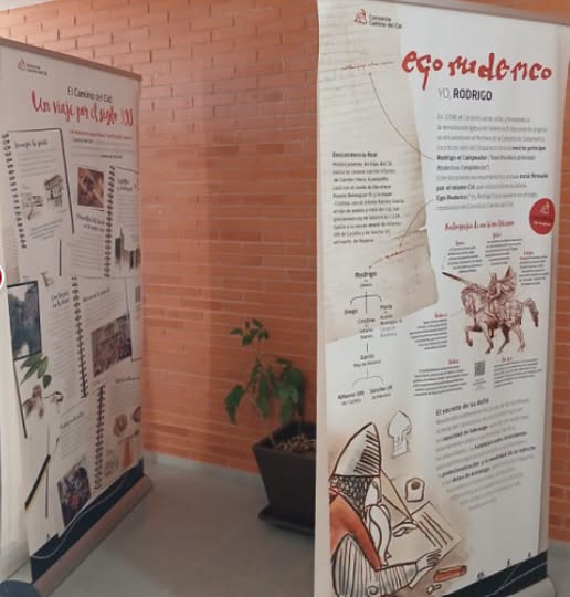 NUESTRA EXPOSICIÓN ITINERANTE SIGUE SU ROAD TRIP POR EL CAMINO DELCID!.