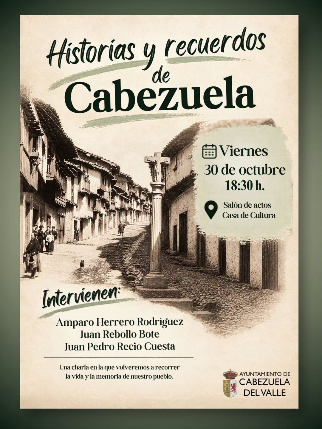 HISTORIAS Y RECUERDOS DE CABEZUELA DEL VALLE
