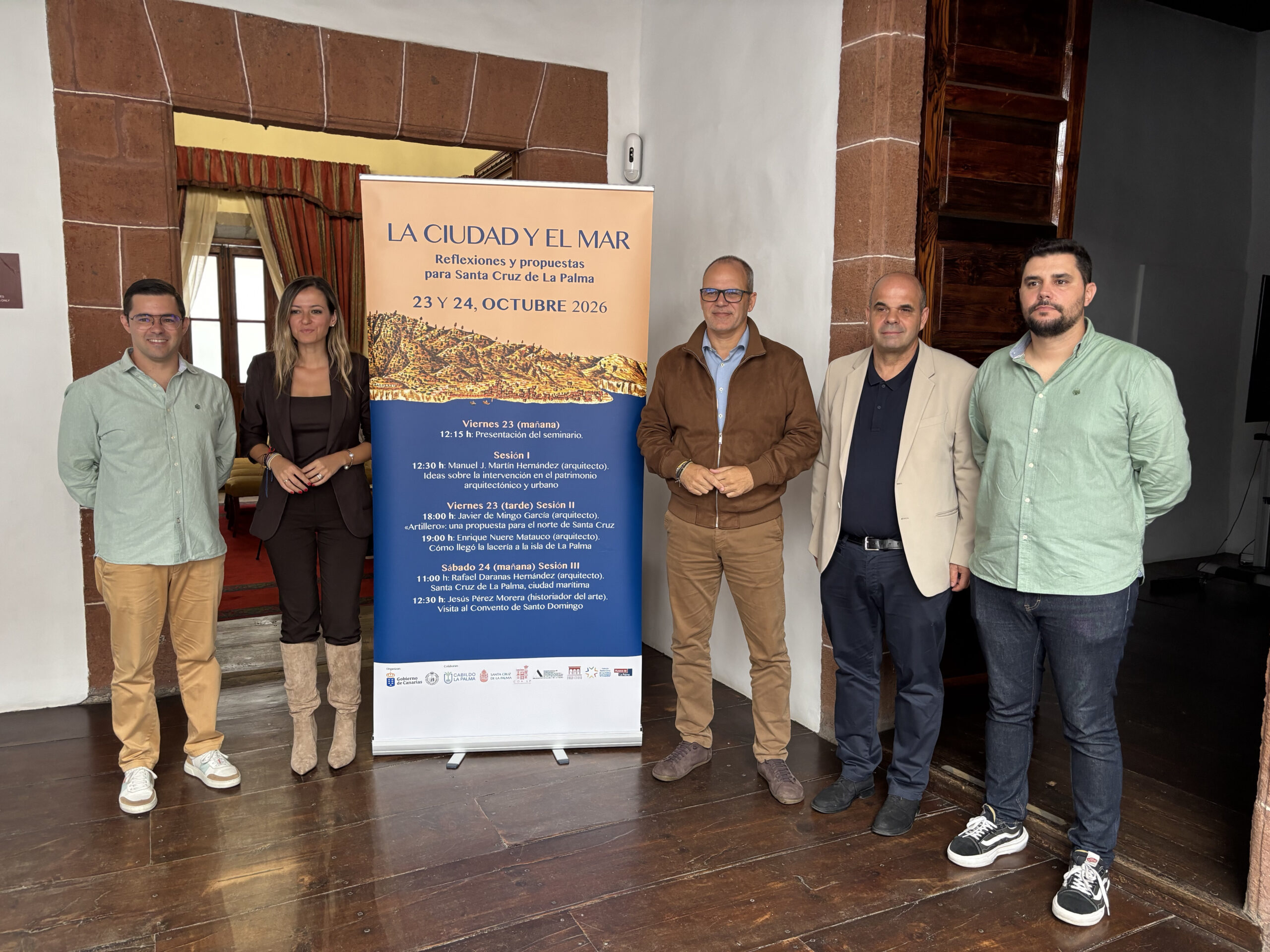 SANTA CRUZ DE LA PALMA ACOGE EL VIERNES Y SÁBADO LAS JORNADAS ‘LA CIUDAD Y EL MAR’