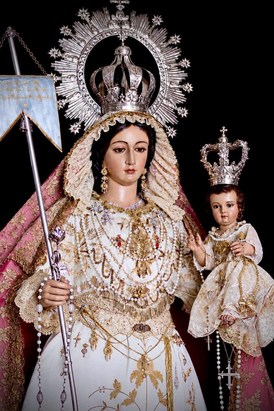 FIESTA DE LA VIRGEN DEL ROSARIO EN EL CONVENTO DOMINICO DE SANTA ANA