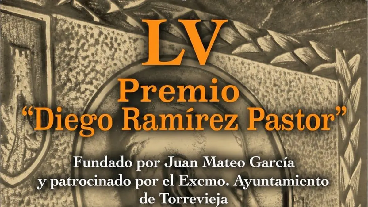 EN MARCHA LA NUEVA CONVOCATORIA DEL PREMIO ‘DIEGO RAMÍREZ PASTOR’ DE TORREVIEJA CON LA PRESENTACIÓN DE CANDIDATURAS