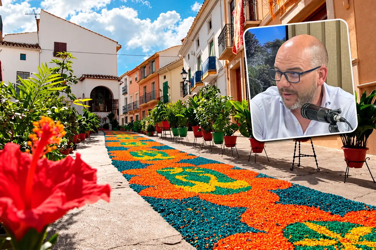 “QUE NO SE APAGUE LA LLAMA DEL HERMANAMIENTO”: EL ALCALDE DE CARCABUEY CELEBRÓ LOS LAZOS DE HERMANDAD CON RAFAELA